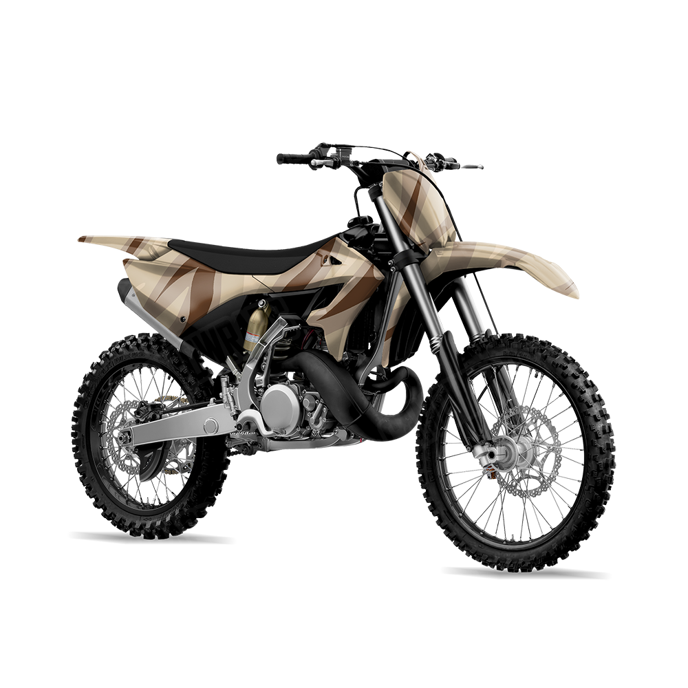 Fun Stripe Desert Dirt Bike Wraps