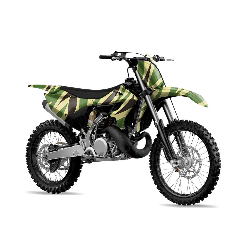 Fun Stripe Jungle Dirt Bike Wraps