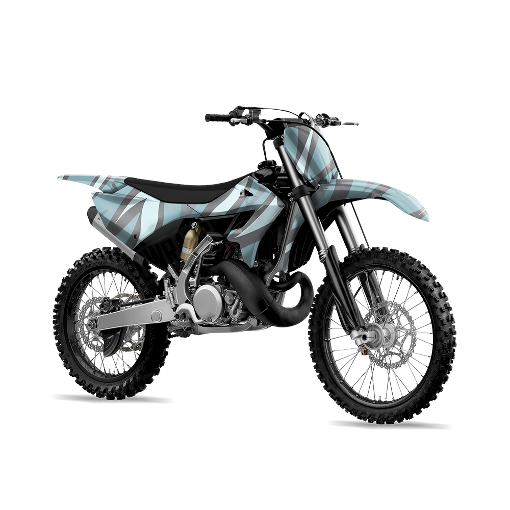 Fun Stripe Overcast Dirt Bike Wraps