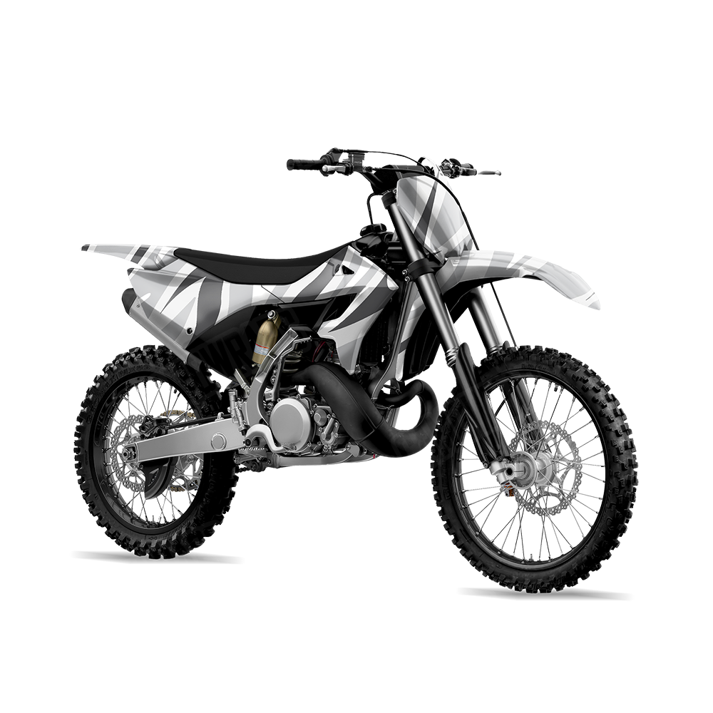 Fun Stripe Snow Dirt Bike Wraps