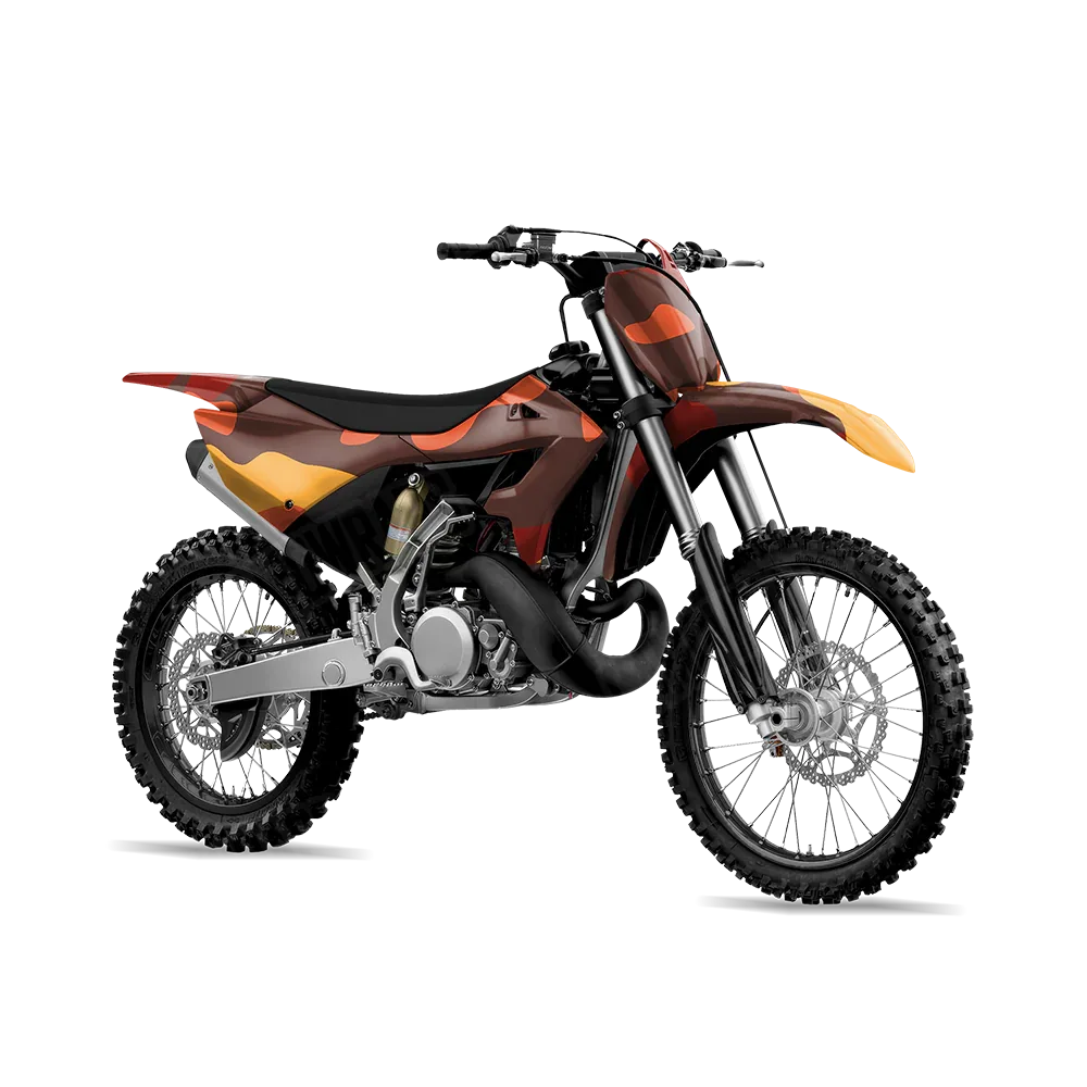 Classic Autumn Dirt Bike Wraps