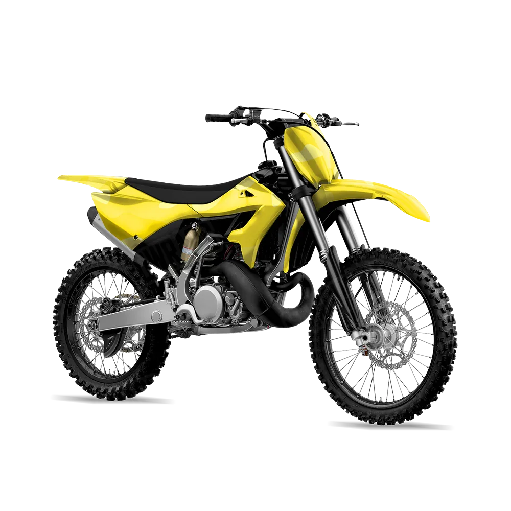 Classic Elite Yellow Dirt Bike Wraps