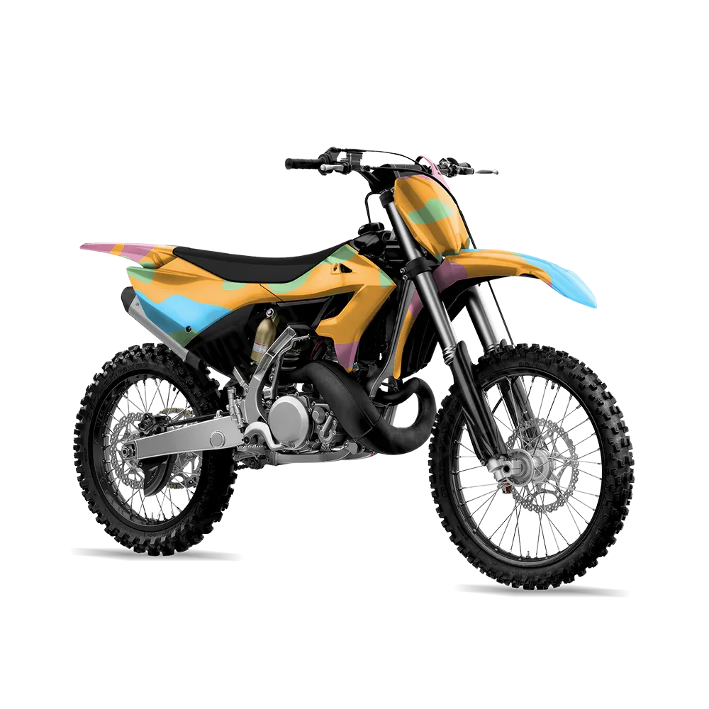 Classic Sherbert Dirt Bike Wraps