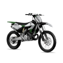Cumulus Green Tiger Dirt Bike Wraps