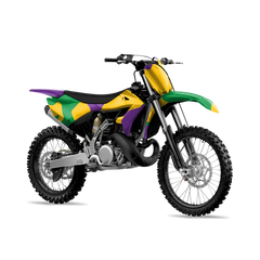 Cumulus Mardi Gras Dirt Bike Wraps
