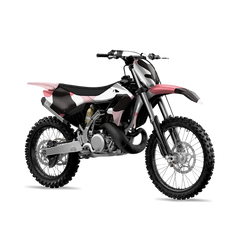 Cumulus Pink Dirt Bike Wraps