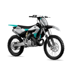 Cumulus Tiffany Blue Tiger Dirt Bike Wraps