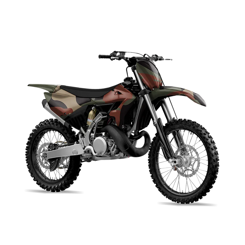 Ragged Militant Copper Dirt Bike Wraps
