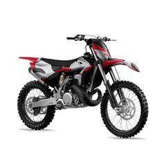 Ragged Red Tiger Dirt Bike Wraps