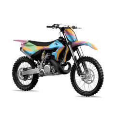Ragged Sherbert Dirt Bike Wraps