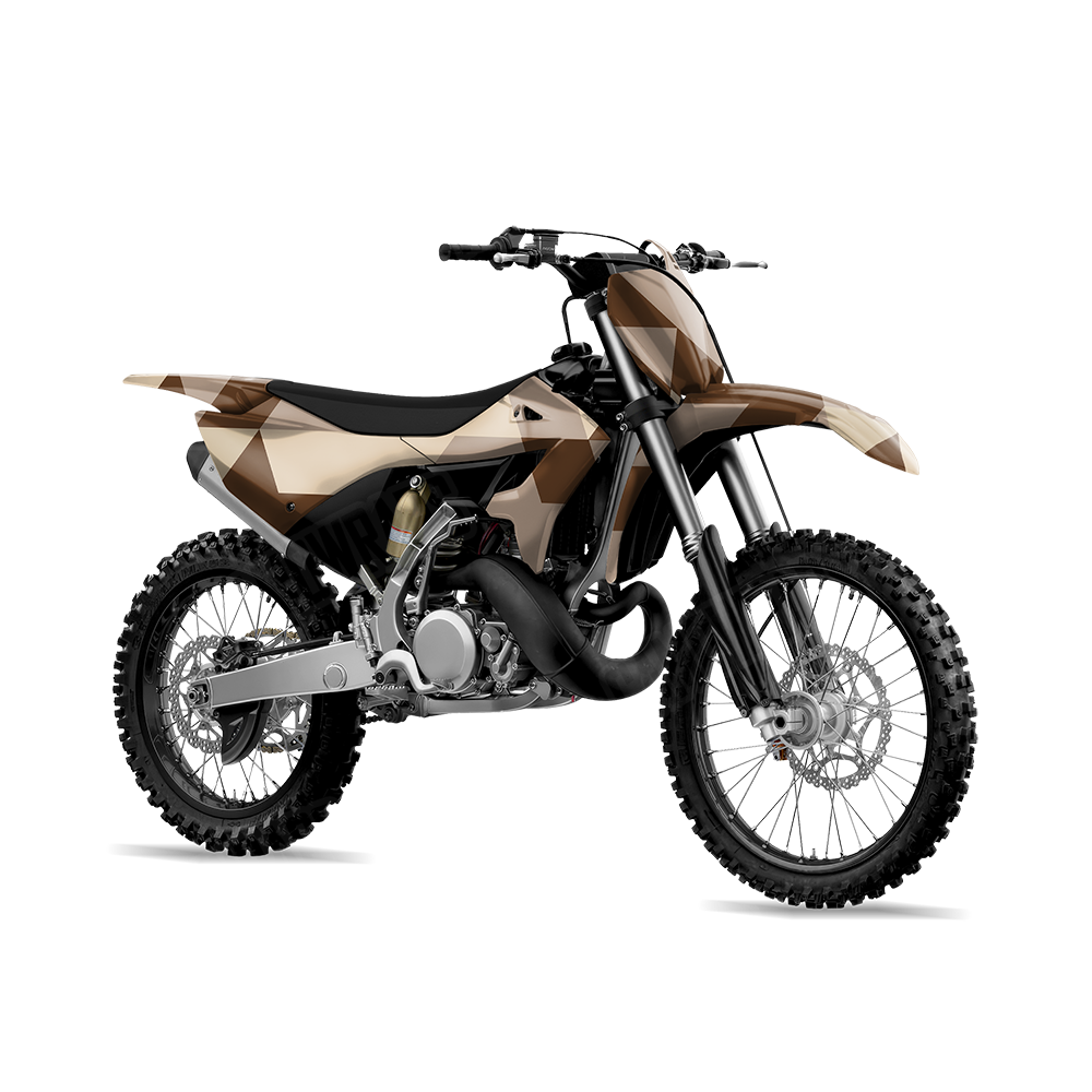 Triangle Desert Dirt Bike Wraps
