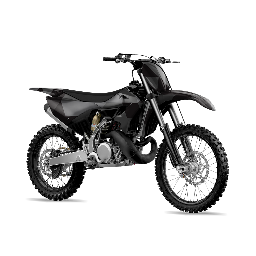 Triangle Elite Black Dirt Bike Wraps