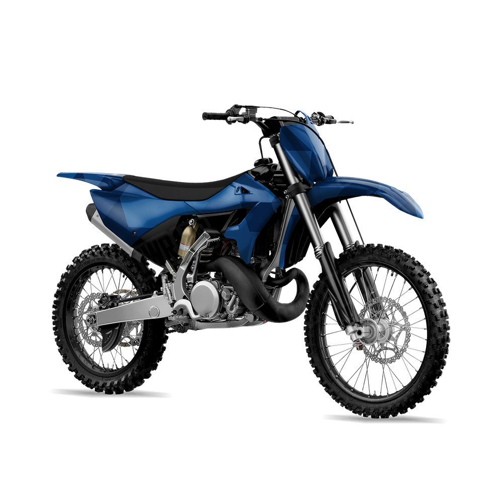 Triangle Elite Blue Dirt Bike Wraps