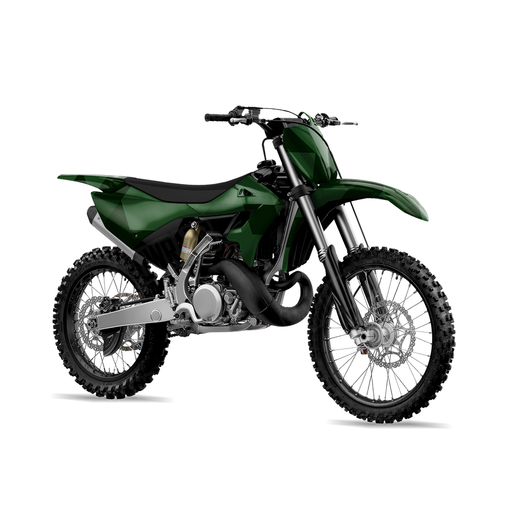Triangle Elite Green Dirt Bike Wraps