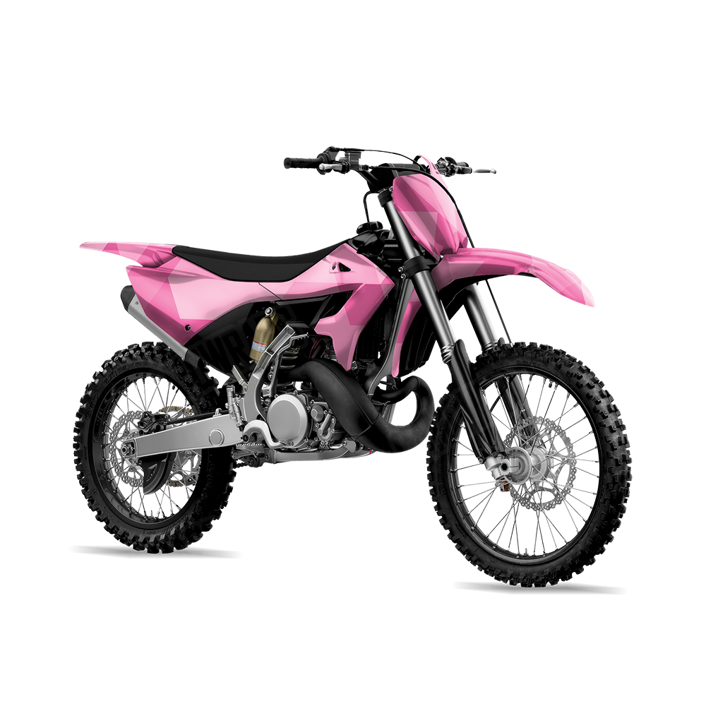 Triangle Elite Pink Dirt Bike Wraps