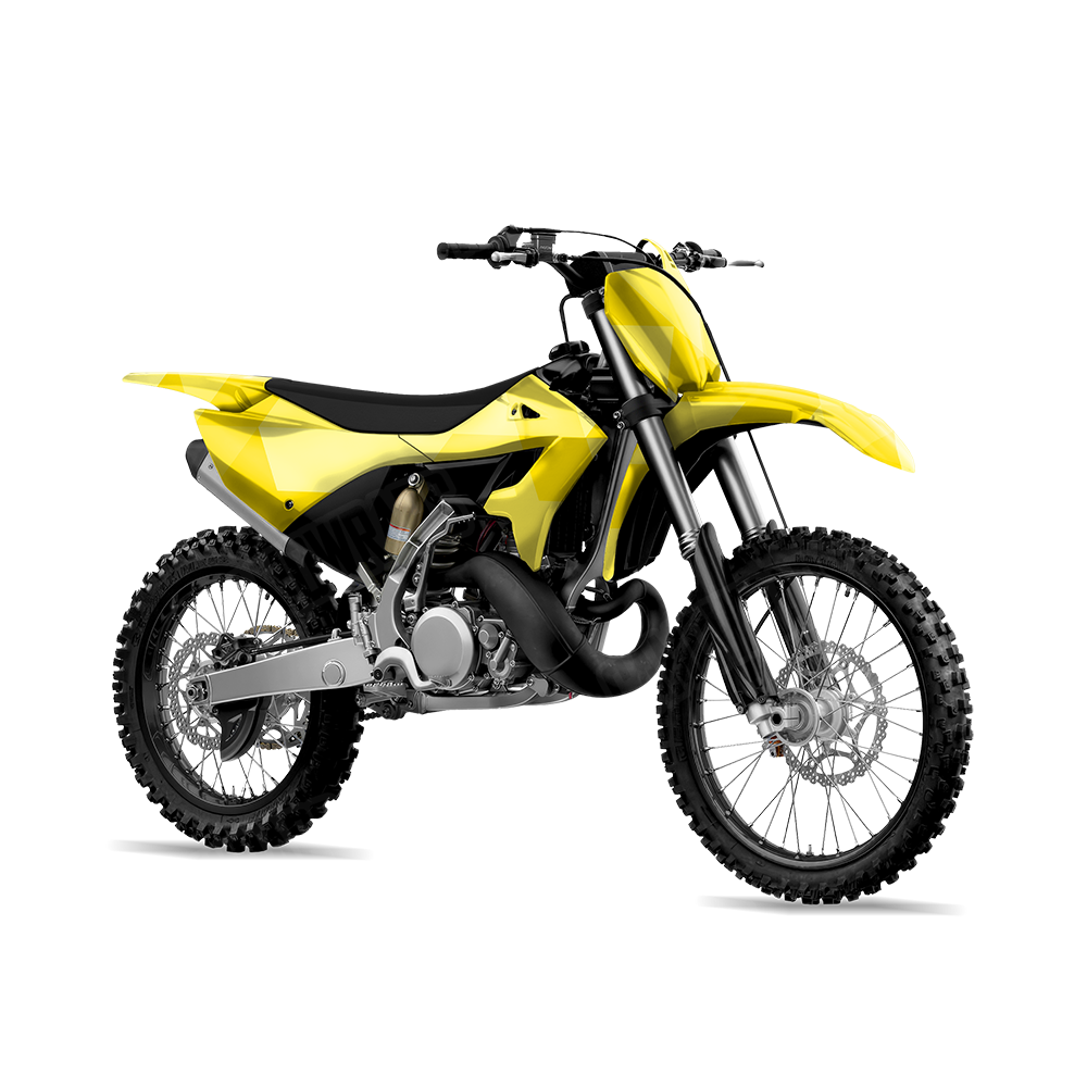 Triangle Elite Yellow Dirt Bike Wraps