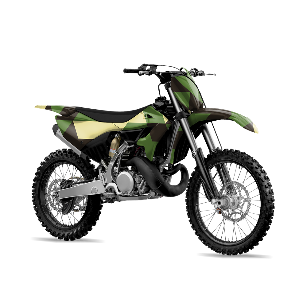 Triangle Jungle Dirt Bike Wraps