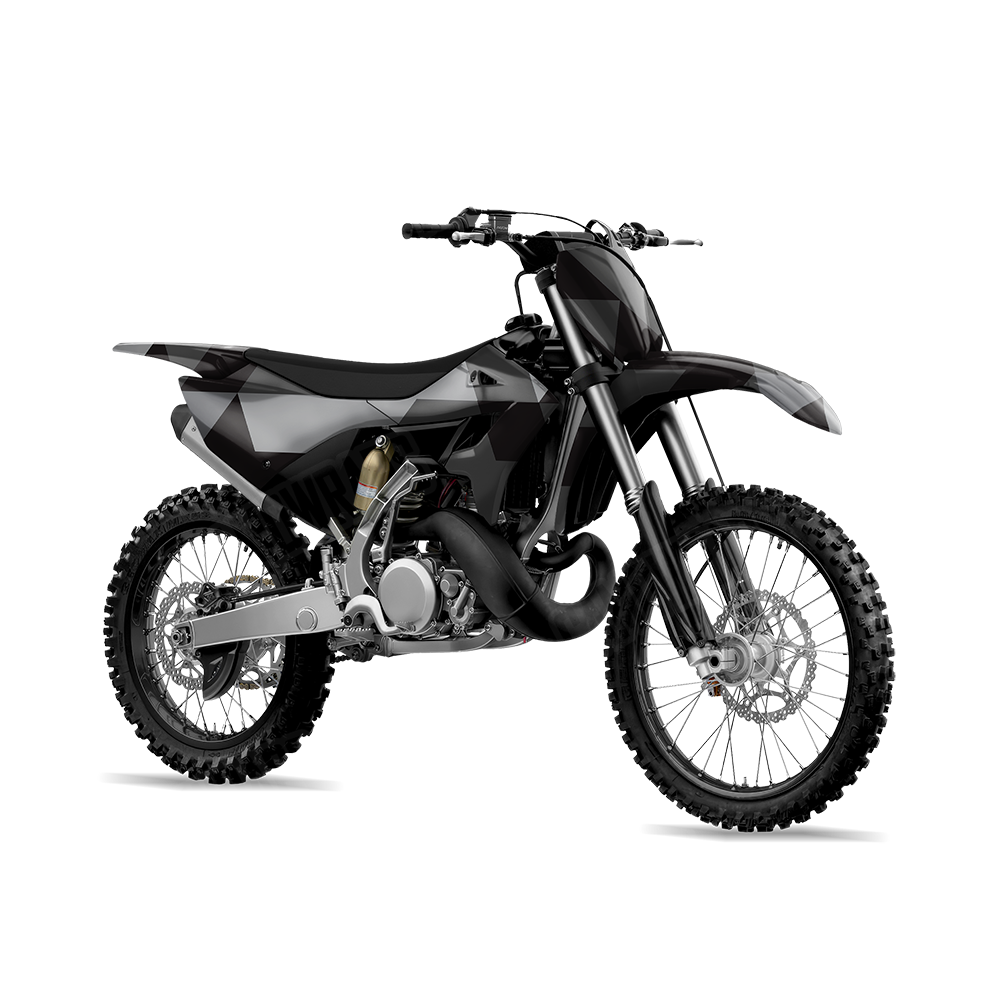 Triangle Midnight Dirt Bike Wraps