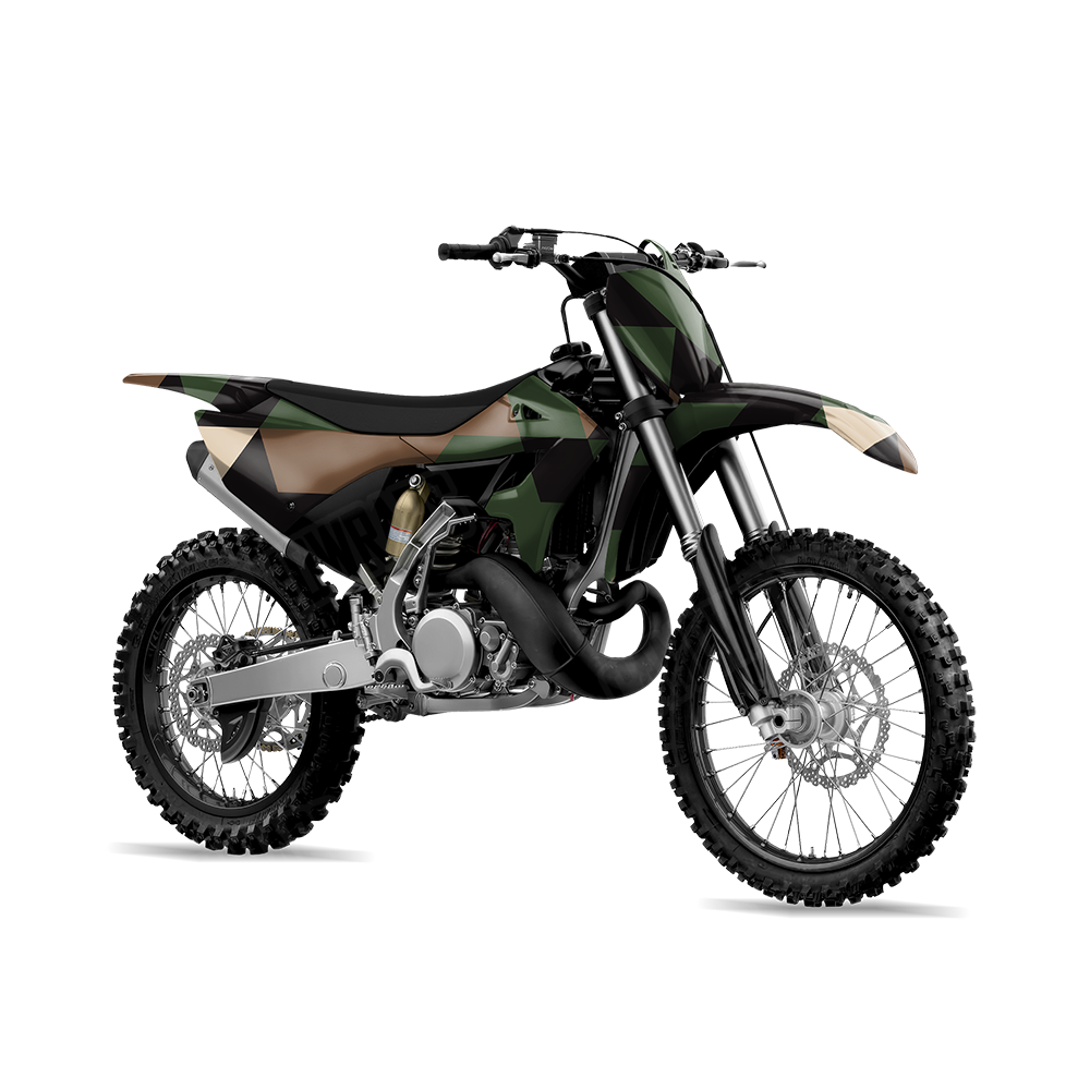 Triangle Woodland Dirt Bike Wraps