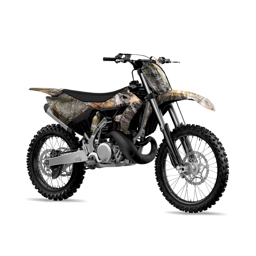 Just Hunt Deceptive Camo Regular Dirt Bike Wraps