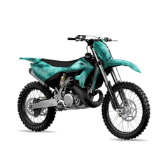 Kryptek Tiffany Blue Dirt Bike Wraps