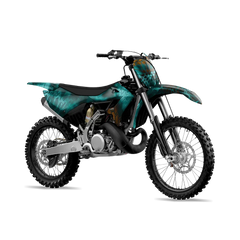 Kryptek Turquoise Dirt Bike Wraps