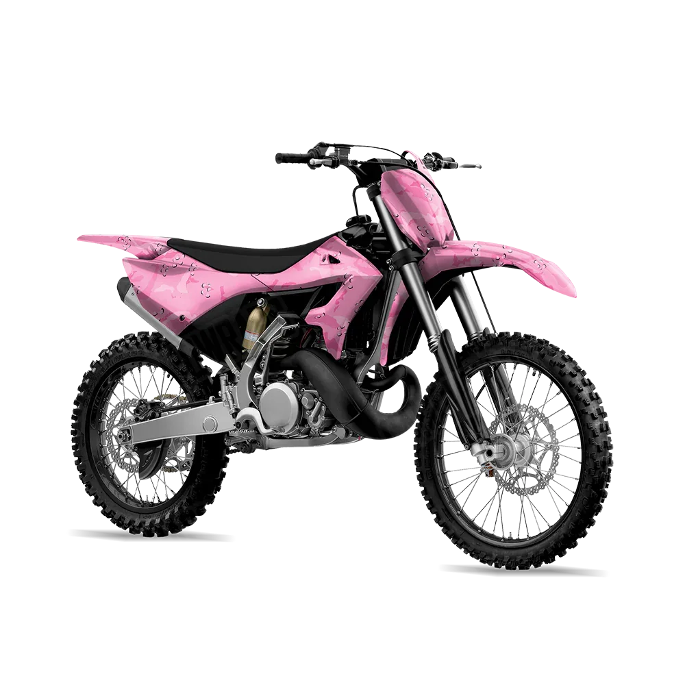 Battle Storm Elite Pink Dirt Bike Wraps