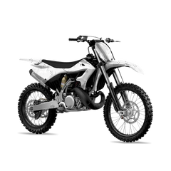 Battle Storm Elite White Dirt Bike Wraps