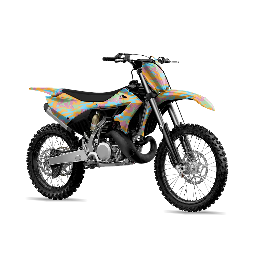 Classic Sherbert Dirt Bike Wraps