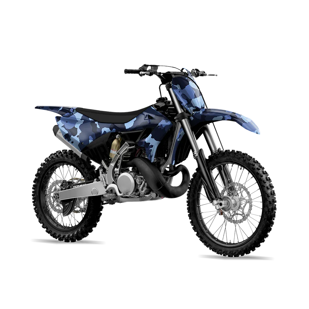 Cumulus Blue Urban Night Dirt Bike Wraps