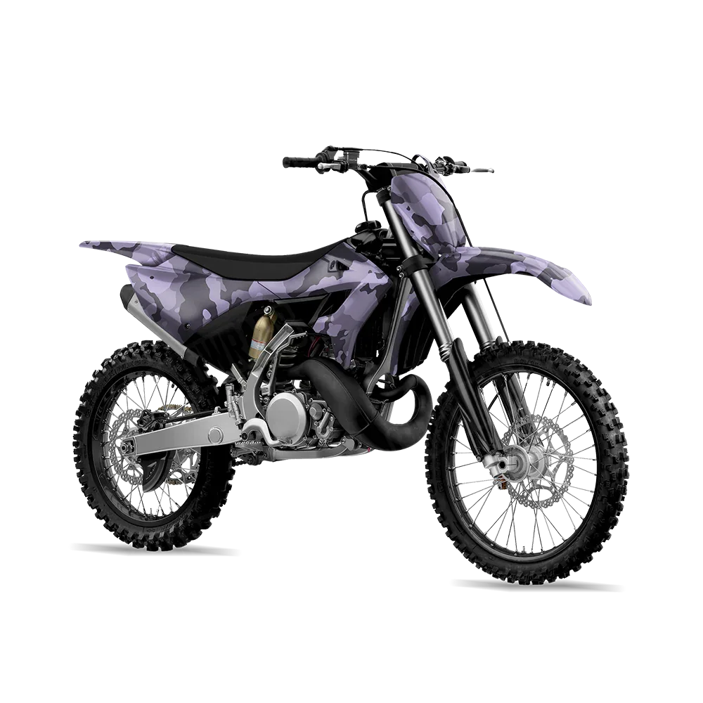 Cumulus Lilac Dirt Bike Wraps