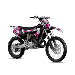 Cumulus Magenta Tiger Dirt Bike Wraps