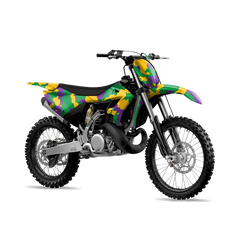 Cumulus Mardi Gras Dirt Bike Wraps