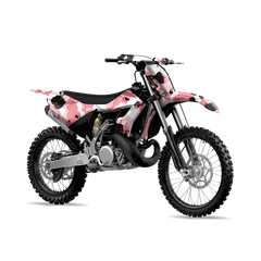 Cumulus Pink Dirt Bike Wraps