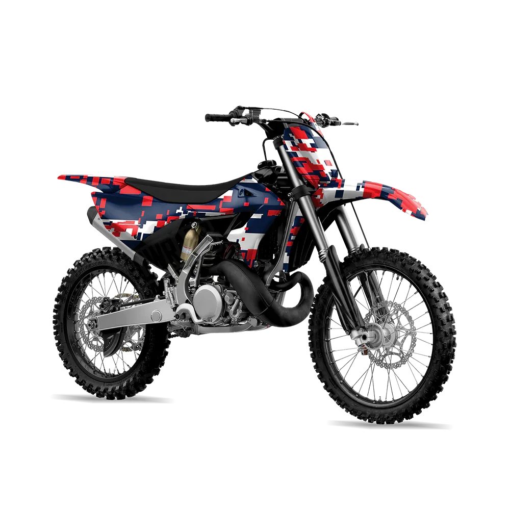 Digital America Dirt Bike Wraps