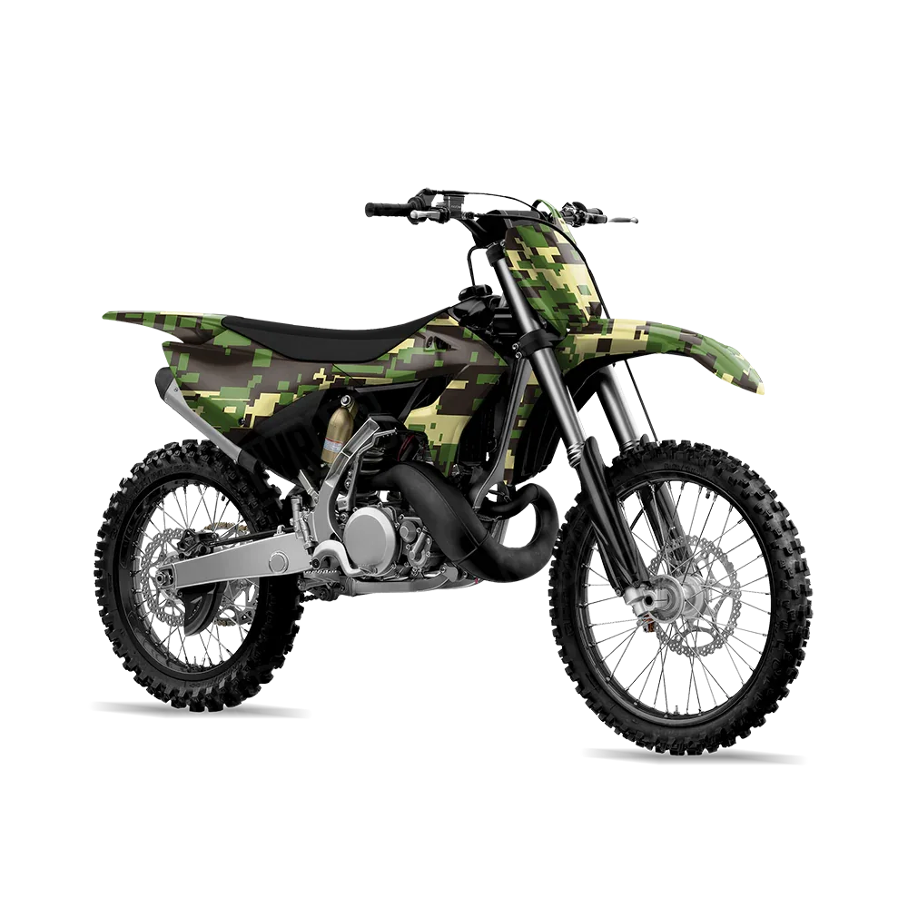 Digital Jungle Dirt Bike Wraps