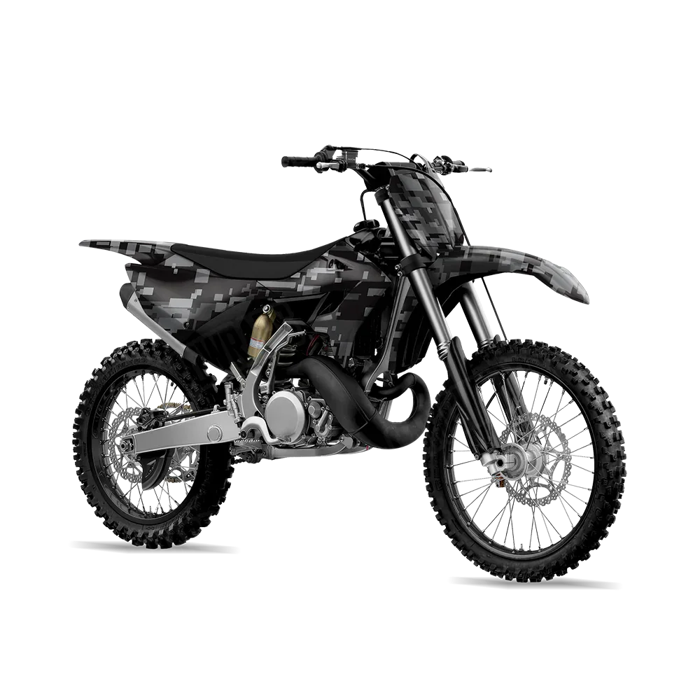 Digital Midnight Dirt Bike Wraps