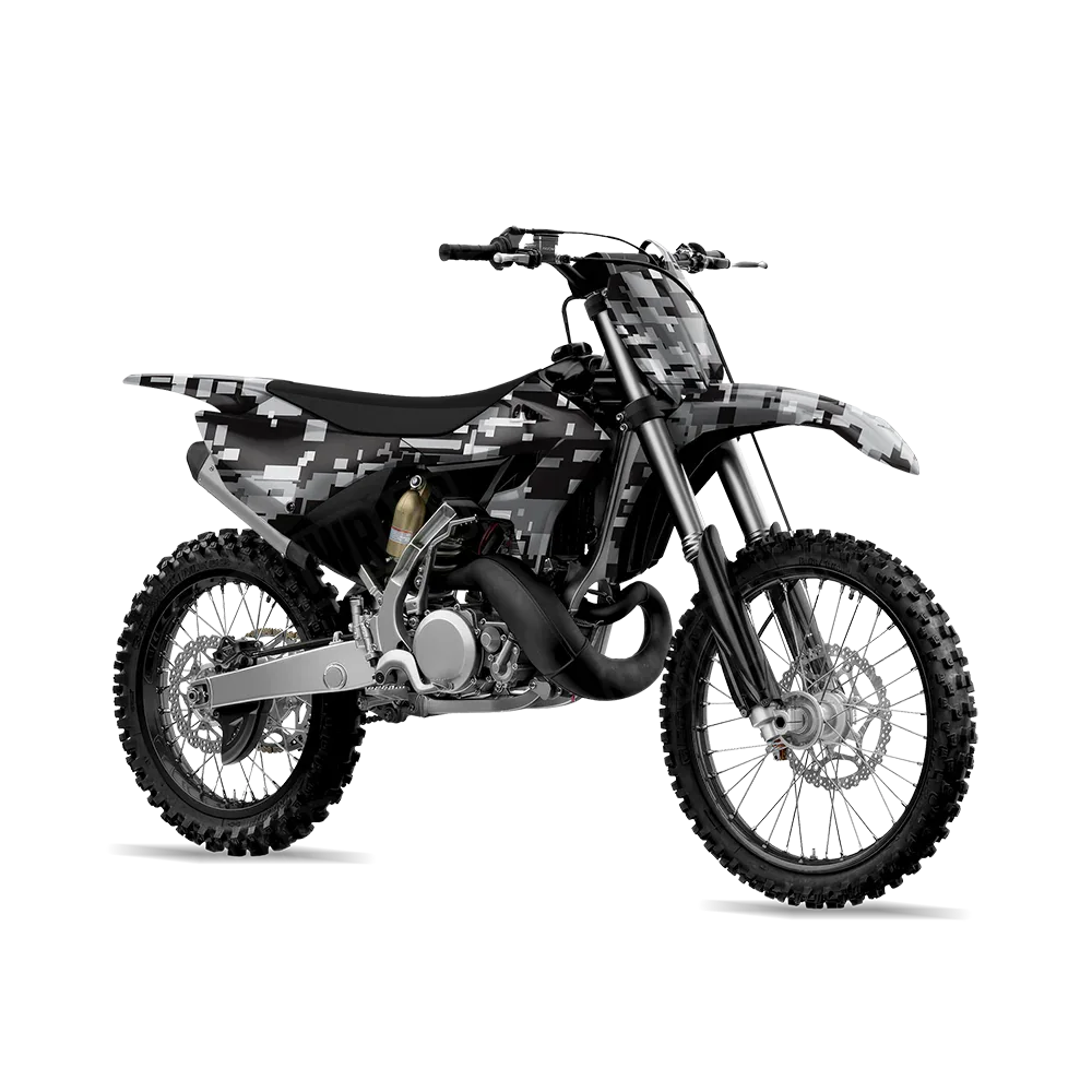 Digital Urban Night Dirt Bike Wraps