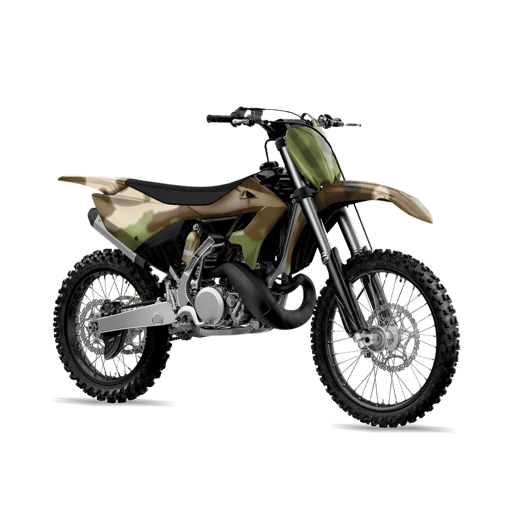 Nemesis Woodlands Wolf Dirt Bike Wraps