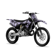 Ragged Lilac Dirt Bike Wraps