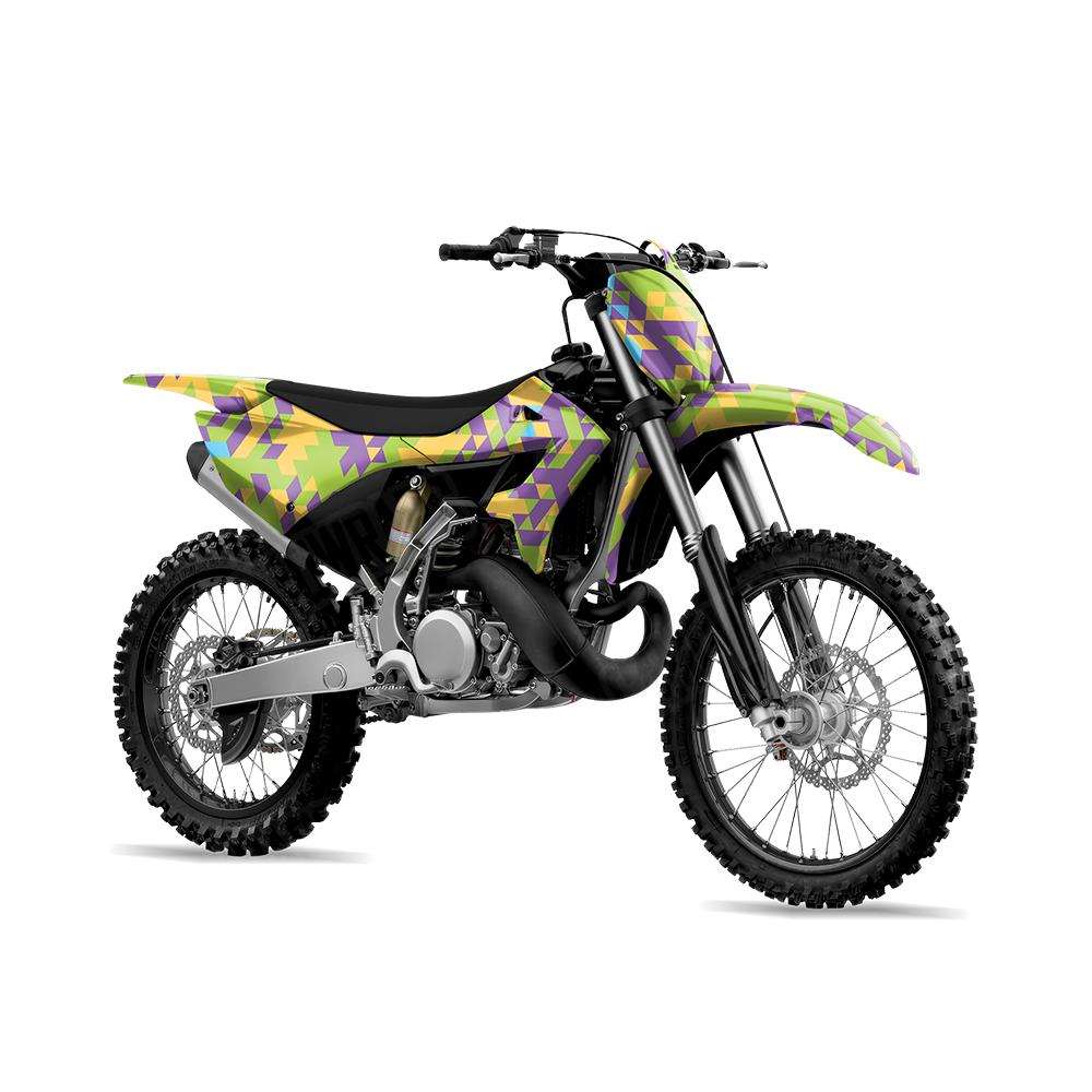 Triangle Carnival Dirt Bike Wraps
