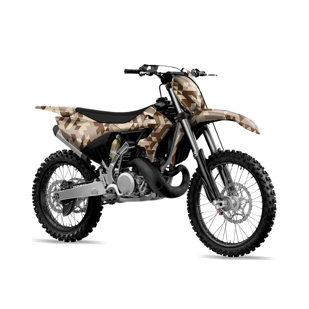 Triangle Desert Dirt Bike Wraps