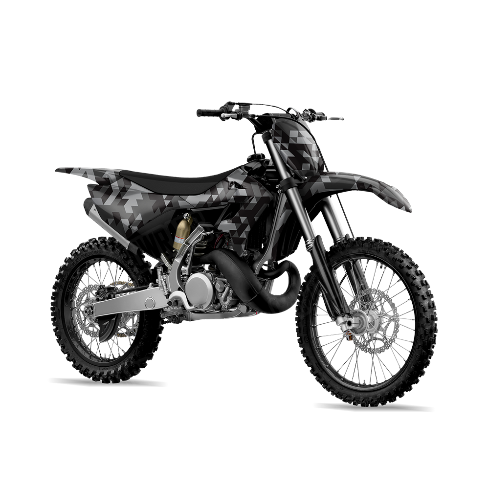 Triangle Midnight Dirt Bike Wraps