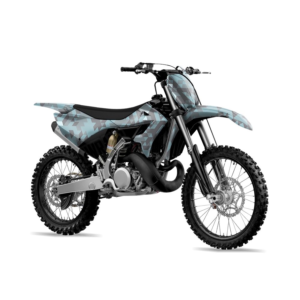 Triangle Overcast Dirt Bike Wraps