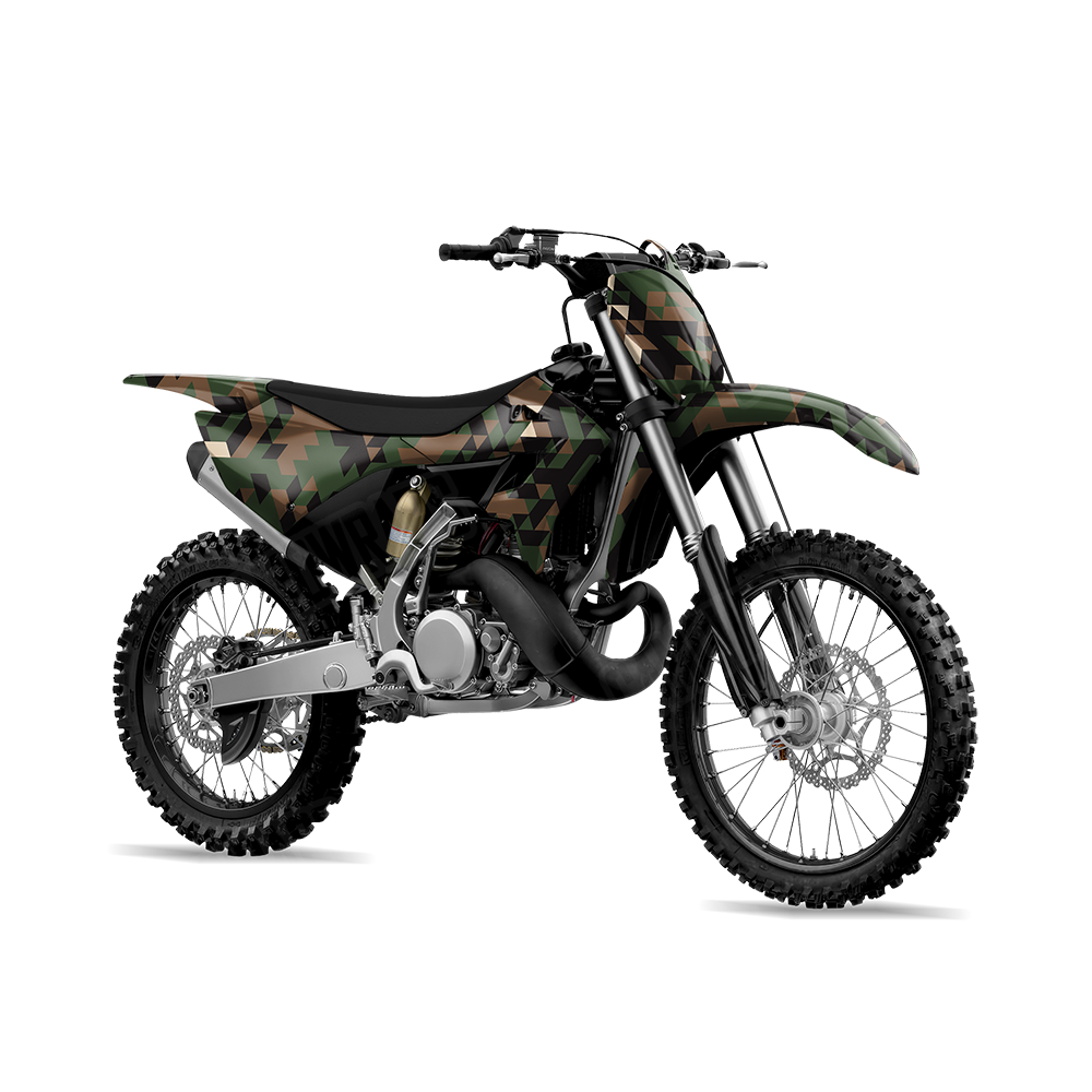 Triangle Woodland Dirt Bike Wraps