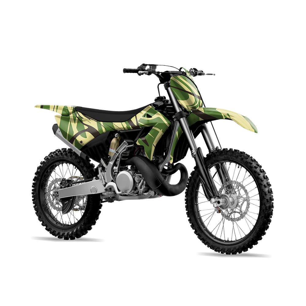 Liquid Smoke Jungle Dirt Bike Wraps