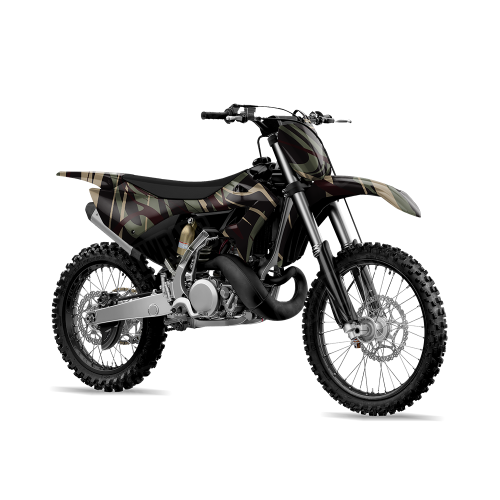 Liquid Smoke Militant Blood Dirt Bike Wraps