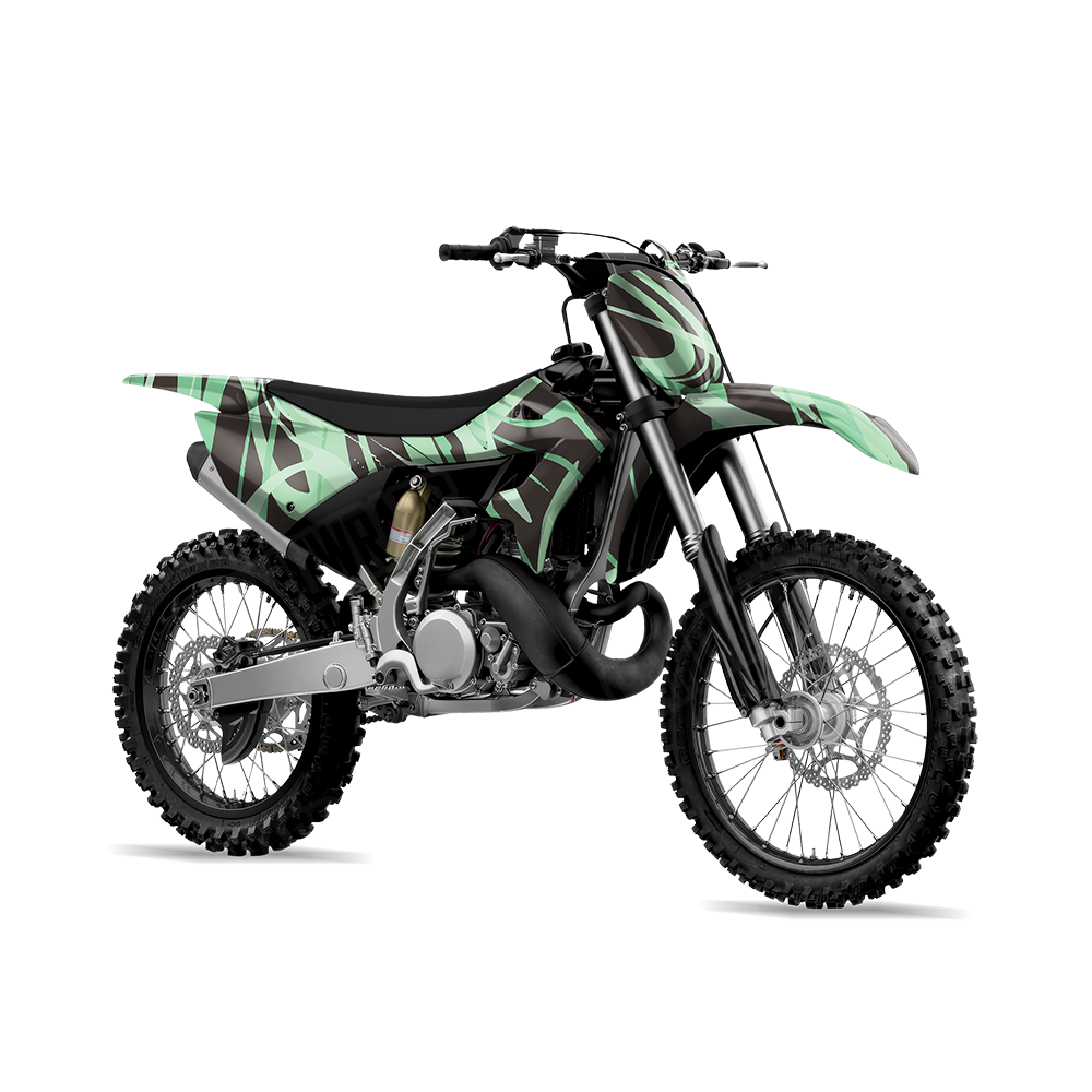 Liquid Smoke Mint Chocolate Chip Dirt Bike Wraps