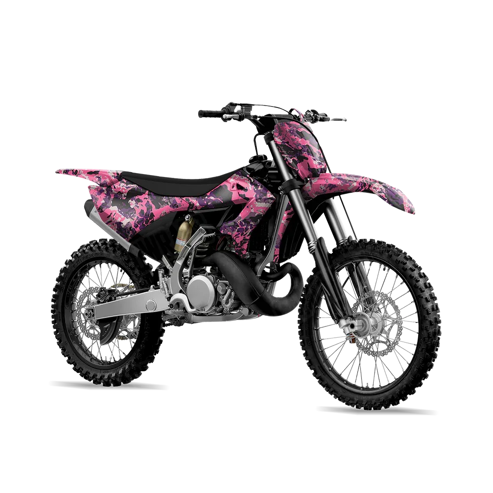 Muddy Girl Flat Dirt Bike Wraps