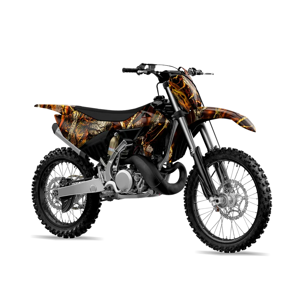 Nature Burning Voodoo Dirt Bike Wraps